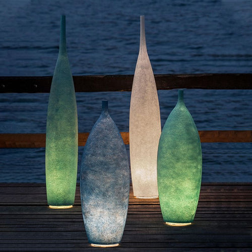 Byers Creative Bottle Resin Floor Lamp, Multi Colors, Hotel