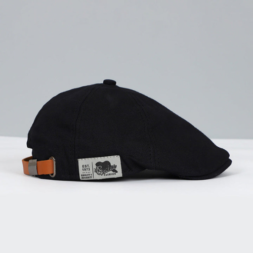 Men's Adjustable Beret Hat in Soft, Breathable Fabric