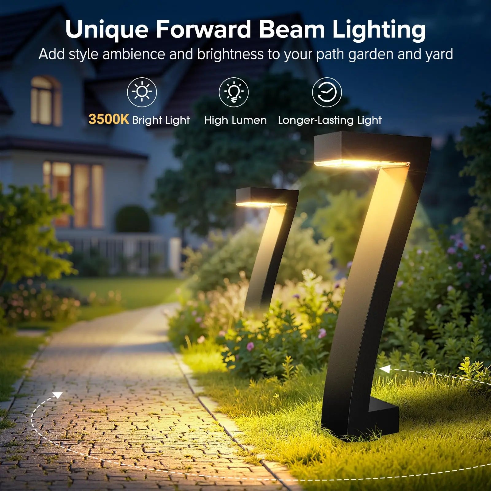 Solar Lights Outdoor Pathway Lights