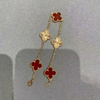 Lioren Abby - 18k Gold-Plated Clover Leaf Bracelet