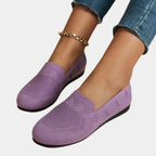 Lightweight Knit Loafers with Contoured Footbed and Anti-Slip Sole