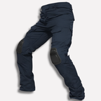 Men's Cargo Work Trousers with Removable Knee Pads