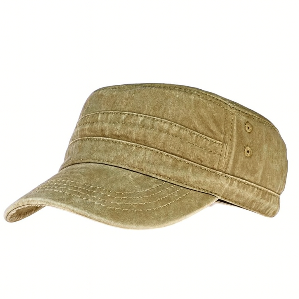 Men's Retro Army Hat, Lightweight and Breathable for Summer
