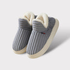 Fluffy Faux Fur Slippers, Ultra-Warm with Non-Slip Sole