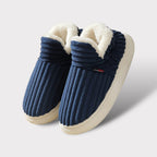 Fluffy Faux Fur Slippers, Ultra-Warm with Non-Slip Sole
