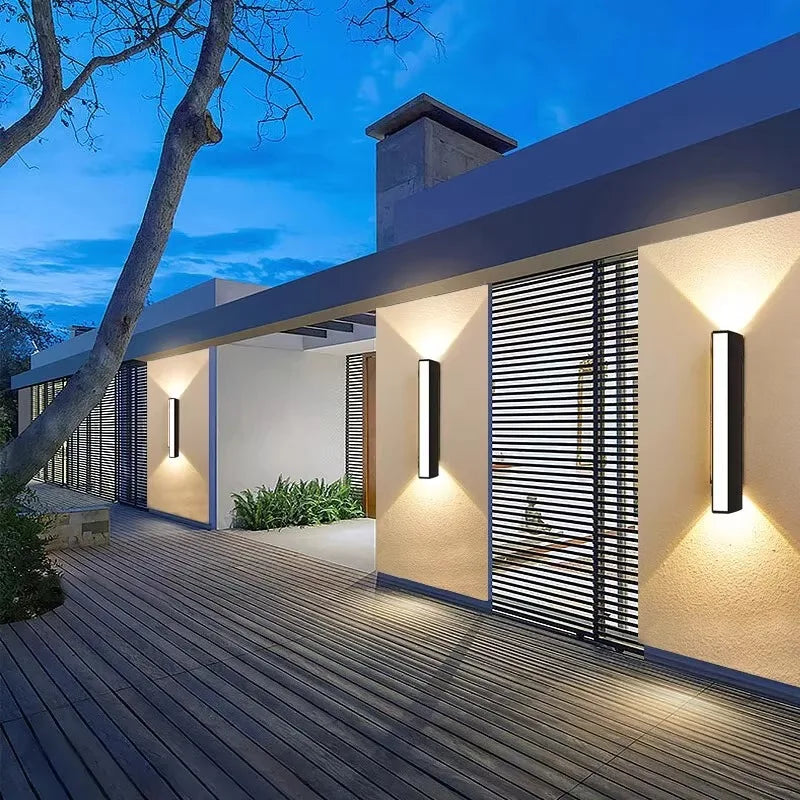 Modern LED Wall Lights Waterproof Outdoor