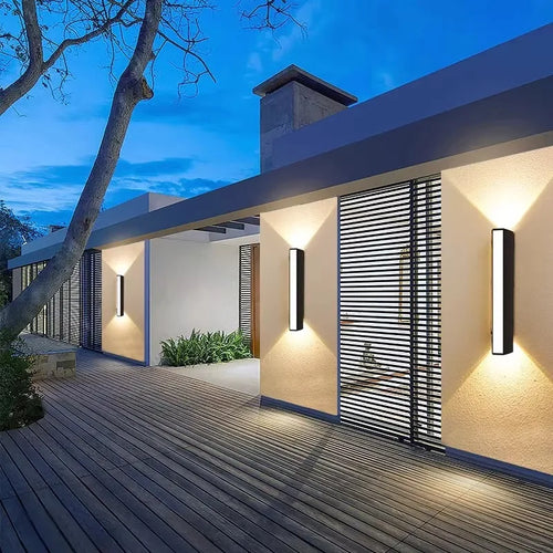 Modern LED Wall Lights Waterproof Outdoor
