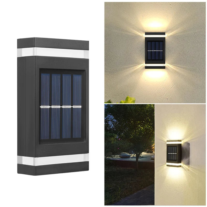 Outdoor Garden Solar Wall Lamp
