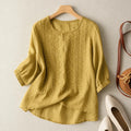 Aurelise – Embroidered Relaxed Blouse
