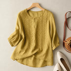 Aurelise – Embroidered Relaxed Blouse