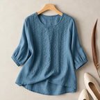 Aurelise – Embroidered Relaxed Blouse