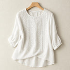 Aurelise – Embroidered Relaxed Blouse