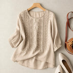 Aurelise – Embroidered Relaxed Blouse