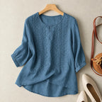 Aurelise – Embroidered Relaxed Blouse