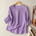 Aurelise – Embroidered Relaxed Blouse