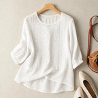 Aurelise – Embroidered Relaxed Blouse