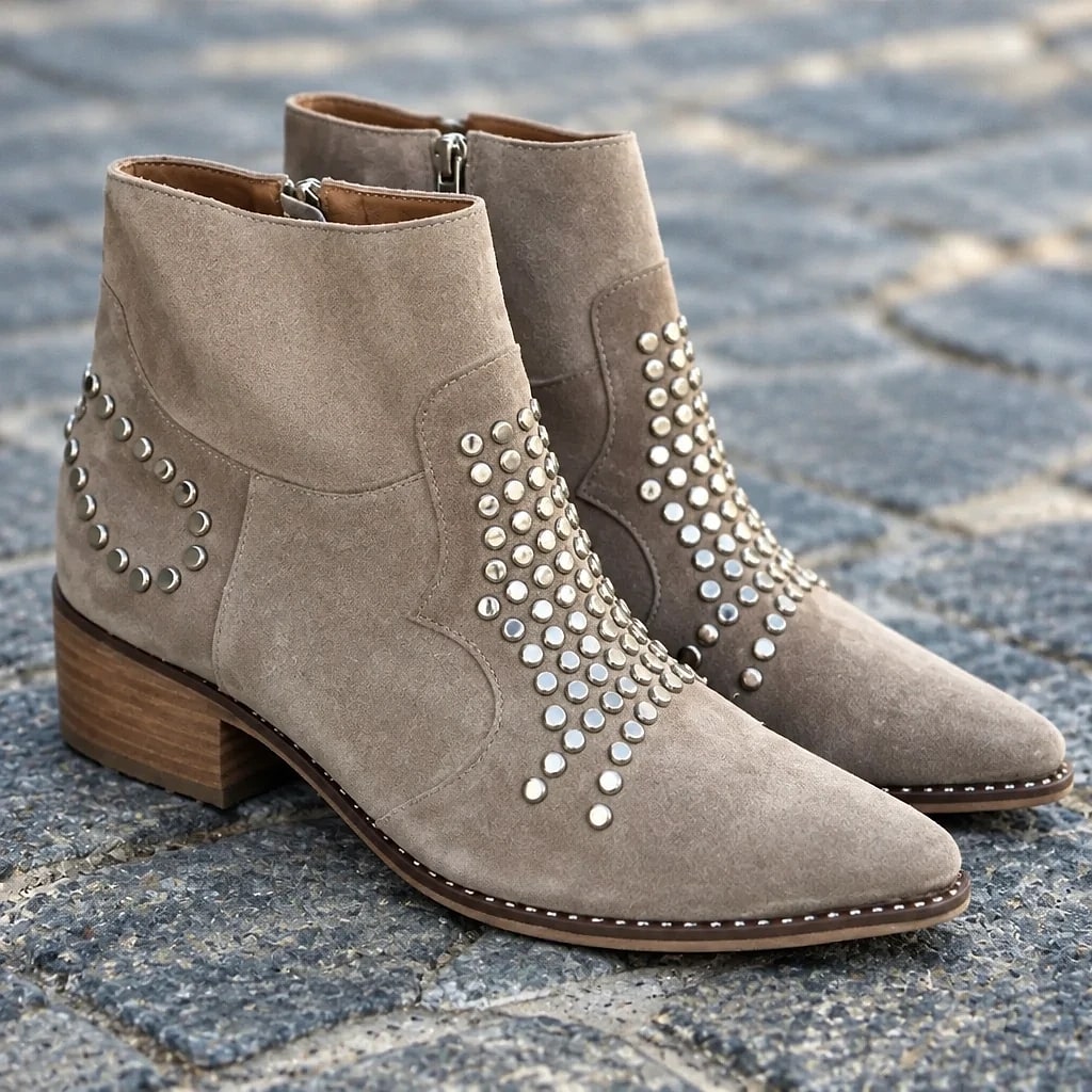 Brexley – Studded Ankle Boots