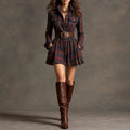 Briarwen – Plaid Shirt Mini Dress