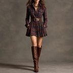 Briarwen – Plaid Shirt Mini Dress