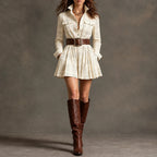 Briarwen – Plaid Shirt Mini Dress