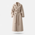 Caith – Elegant Belted Long Coat