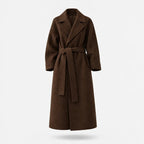Caith – Elegant Belted Long Coat