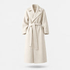 Caith – Elegant Belted Long Coat