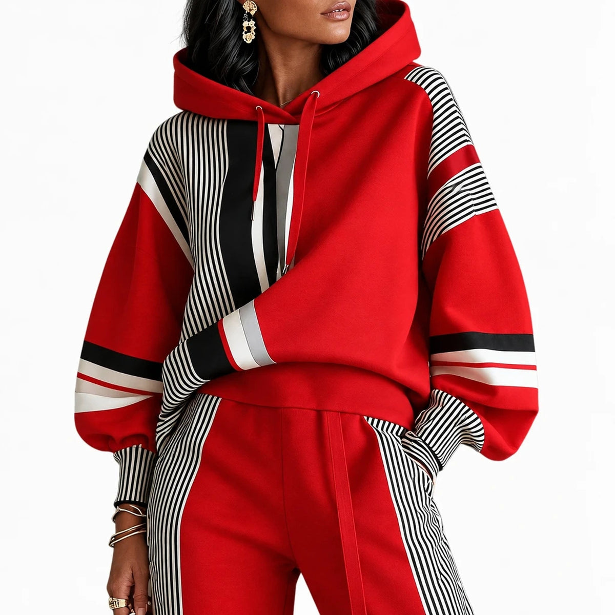 Cirilla – Geometric Art Print Hoodie