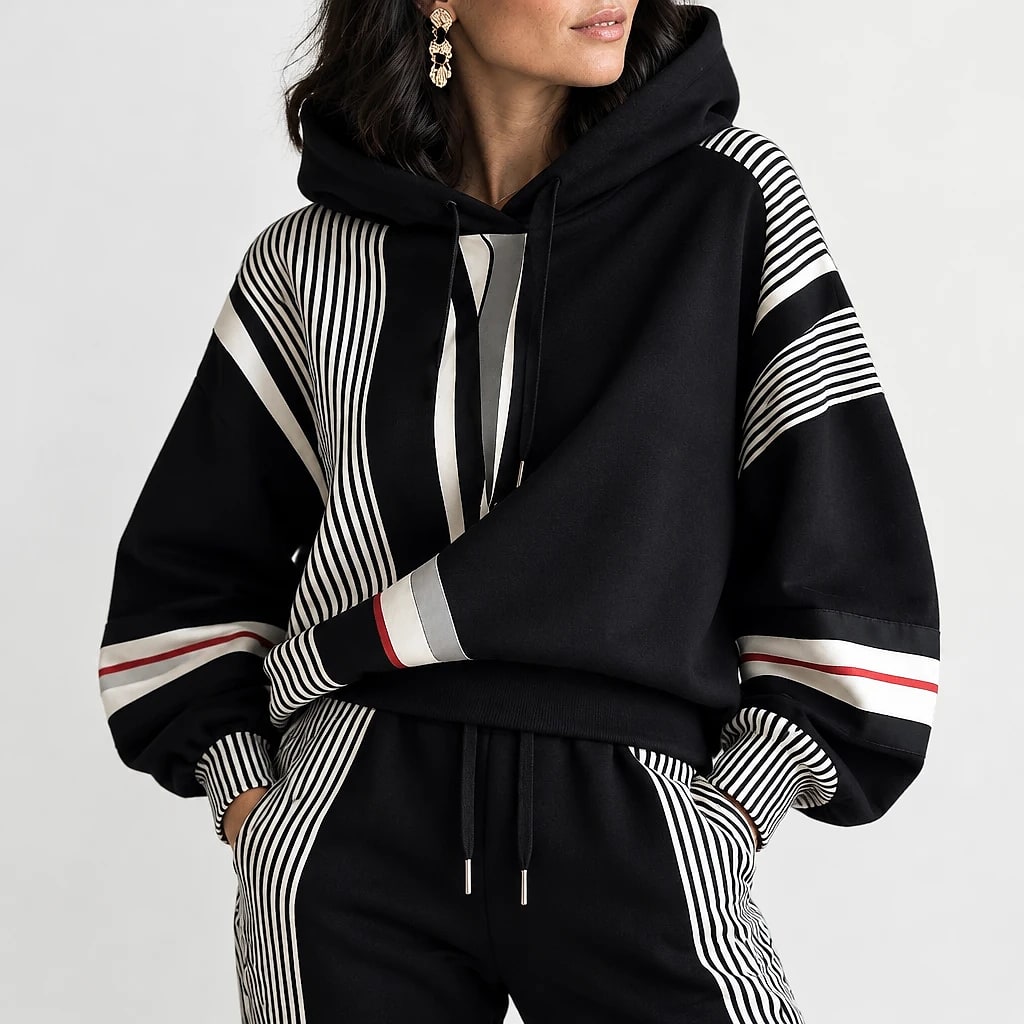 Cirilla – Geometric Art Print Hoodie