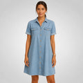 Clairvel – EasyFit Denim Dress