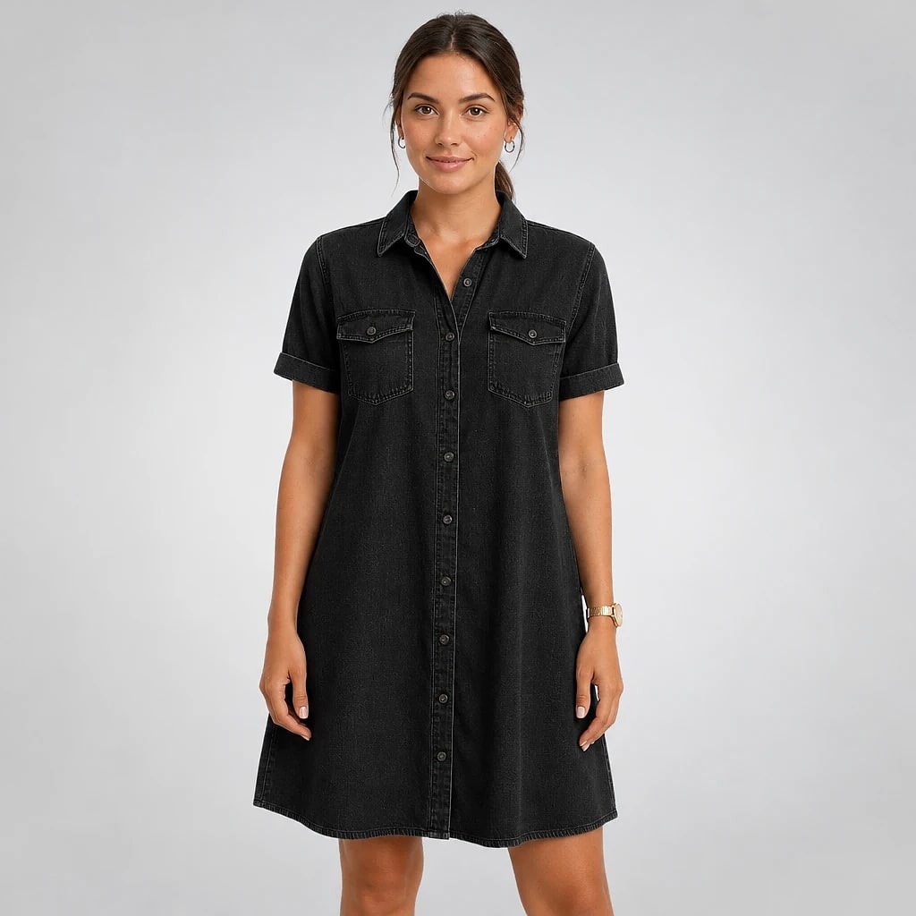 Clairvel – EasyFit Denim Dress
