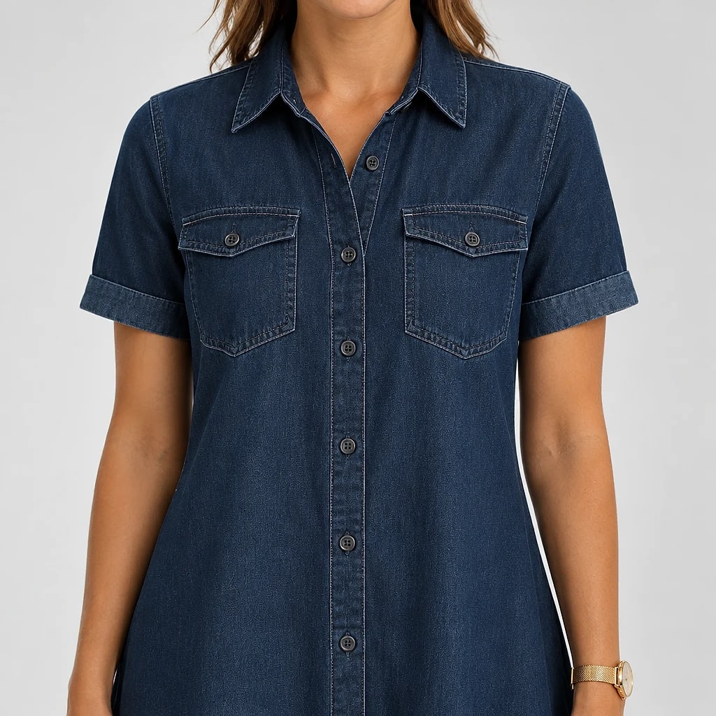 Clairvel – EasyFit Denim Dress