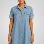 Clairvel – EasyFit Denim Dress