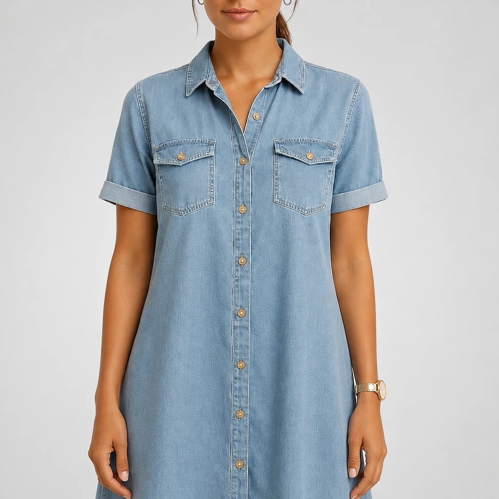 Clairvel – EasyFit Denim Dress