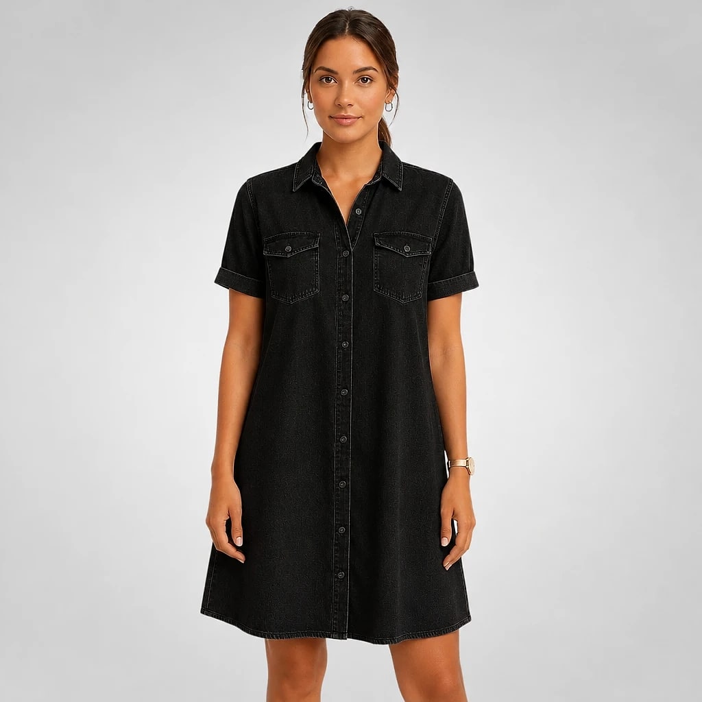 Clairvel – EasyFit Denim Dress