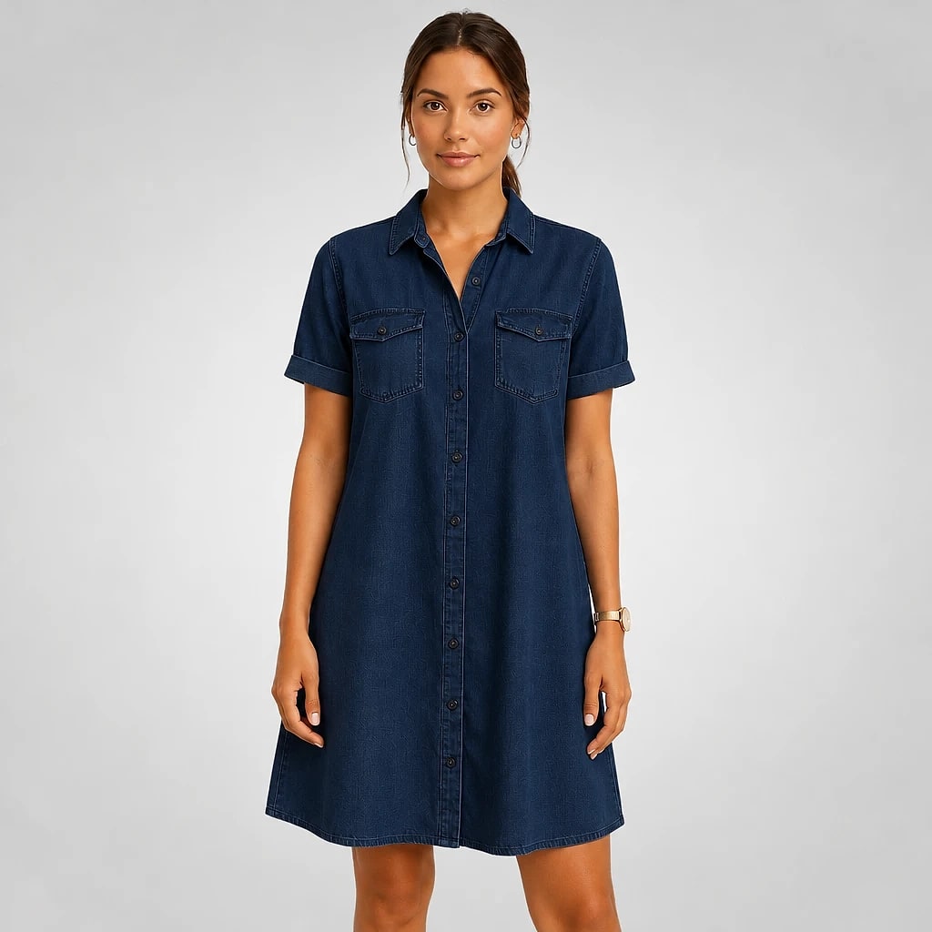 Clairvel – EasyFit Denim Dress