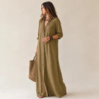 Darleigh – Shirt Maxi Dress