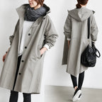 Dottie – Oversized Waterproof Trench Coat