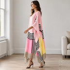Elenora – Geometric Print Kaftan