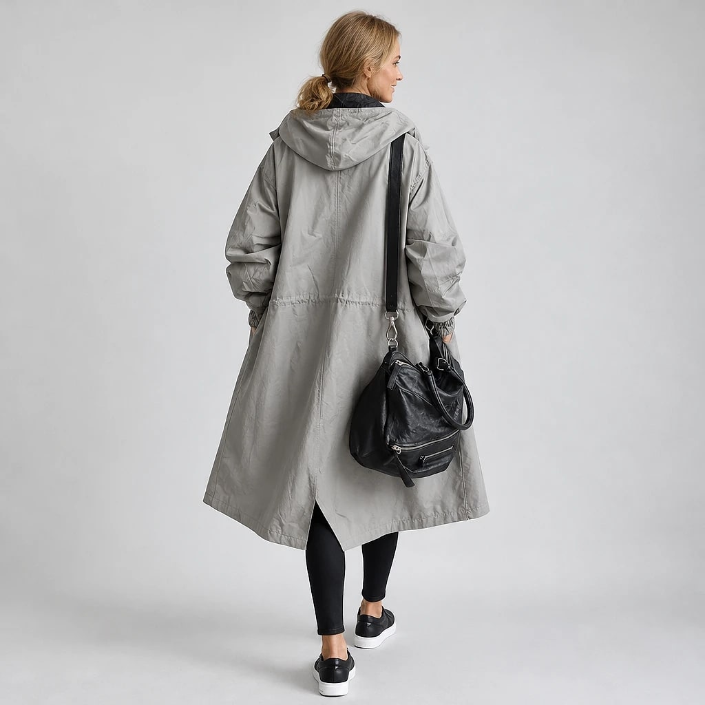 Elyndra – Water Repellent Trench Coat