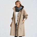 Elyndra – Water Repellent Trench Coat