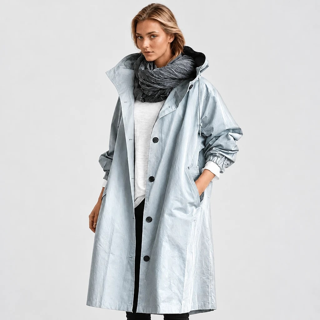 Elyndra – Water Repellent Trench Coat