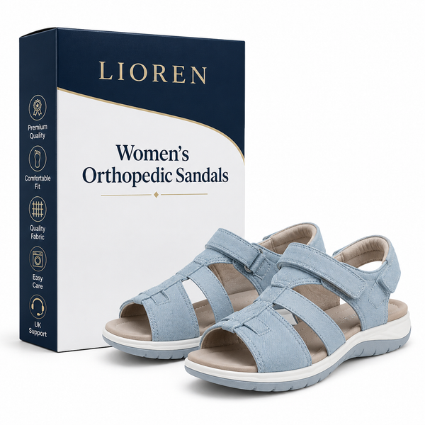 Lioren Women's Orthopedic Sandals | Adjustable Straps & Summer Comfort