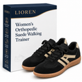 Women’s Orthopedic Suede Walking Trainers – Non-Slip & Stable Support — LIOREN