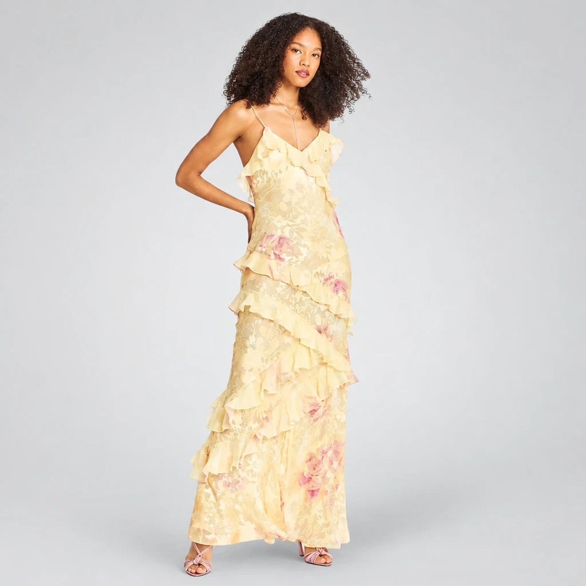 Floravel – Ruffle Maxi Dress