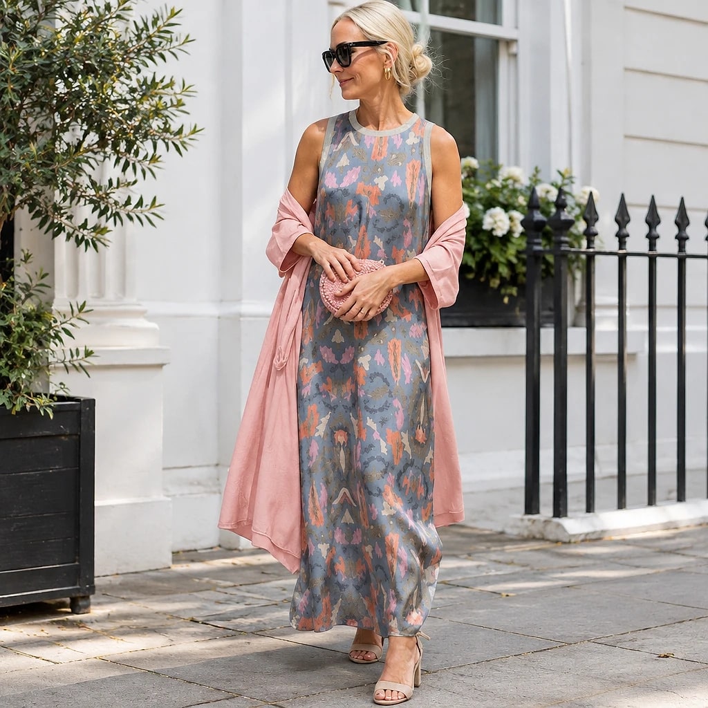 Florieve – Floral Maxi Dress Set