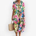 Floriven – Floral Midi Dress