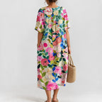 Floriven – Floral Midi Dress