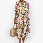 Floriven – Floral Midi Dress