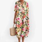 Floriven – Floral Midi Dress